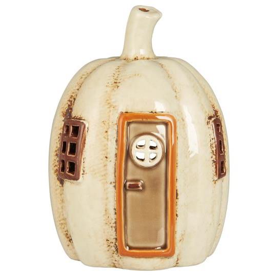 Pumpkin-shaped tealight holder house - Ib laursen