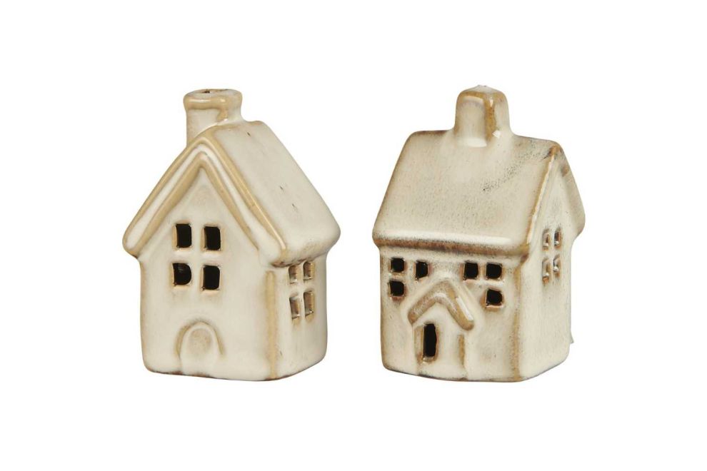 Set di 2 Casette decorative in ceramica -Ib laursen