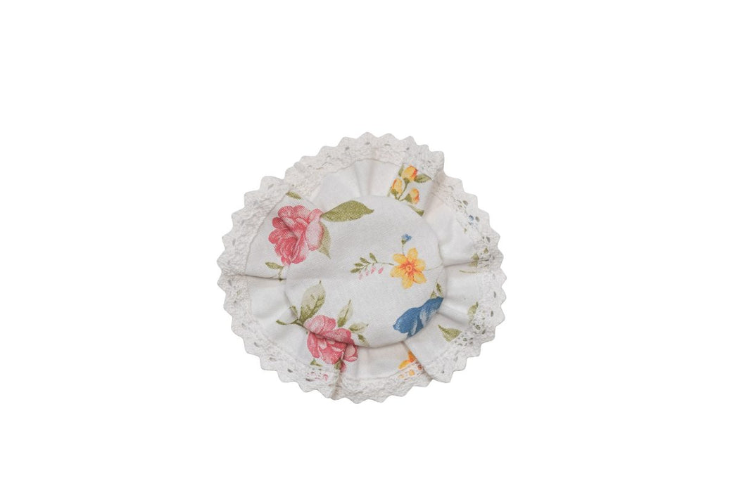 Napperon en pot 8 cm Jardin Anglais Isabelle Rose