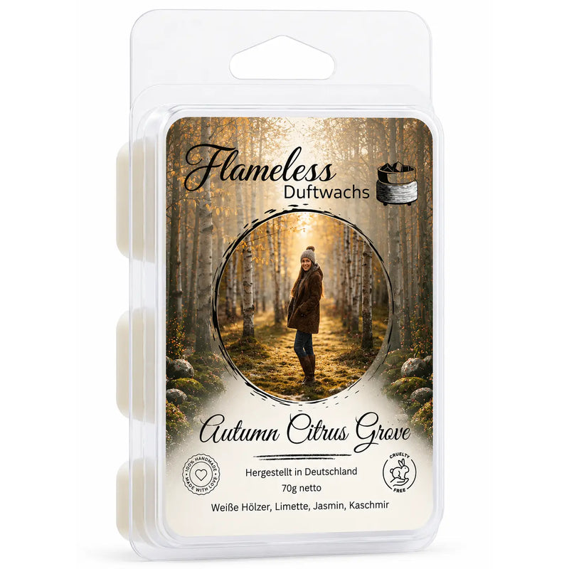 Cera Profumata Autumn Citrus Grove 70 g Flameless