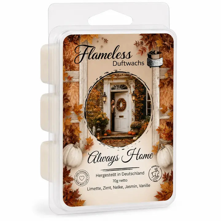 Cera profumata di soia Always Home 70 g – FLAMELESS