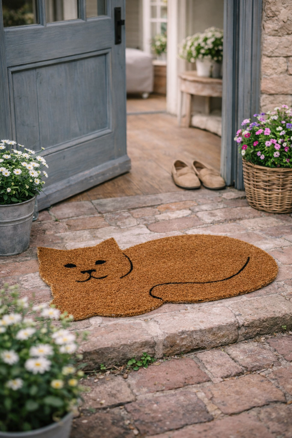 Zerbino Gatto in Fibra di Cocco