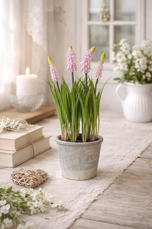 Giacinto Artificiale in Vaso 27,9 cm