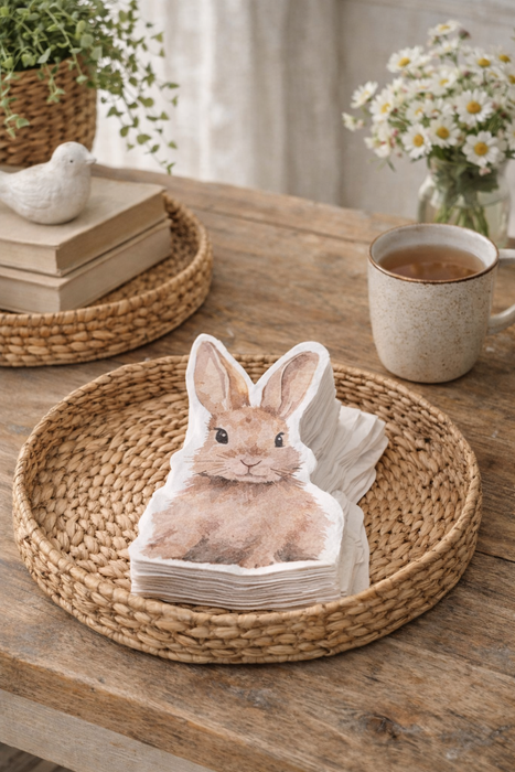 Tovaglioli di carta con motivo Coniglio Boltze