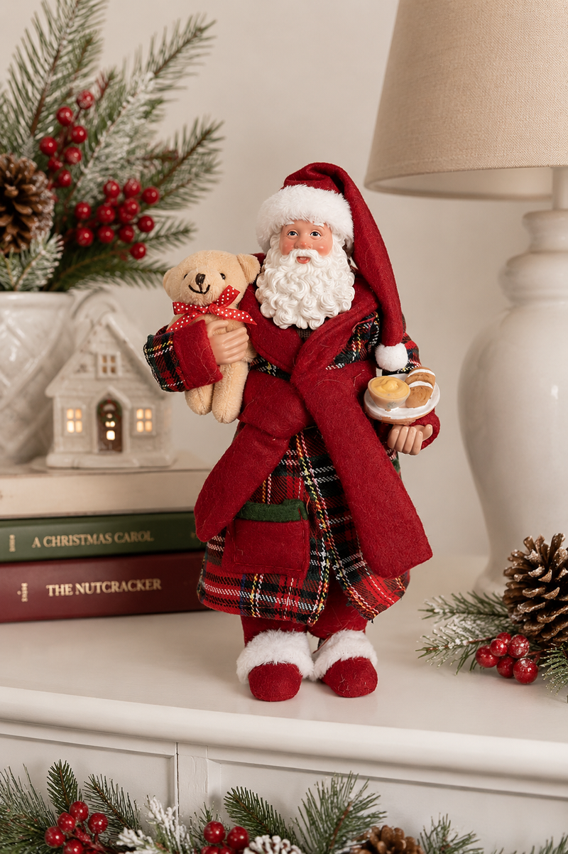 Babbo Natale Decorativo Clayre & Eef 28 cm