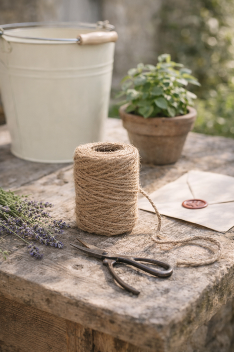Rotolo di Spago in Juta Naturale 50 Metri Ib laursen