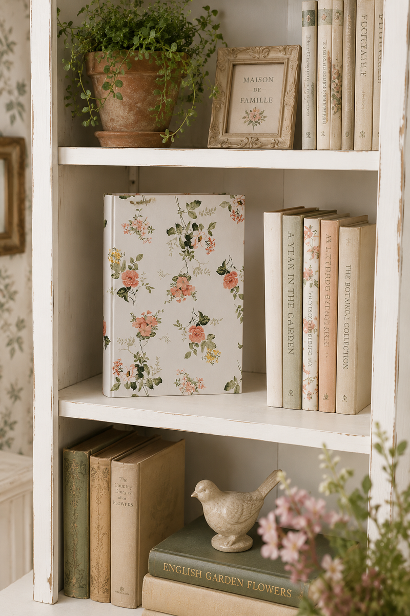 Scatola Libro Decorativa Clayre & Eef 17x14x5 cm