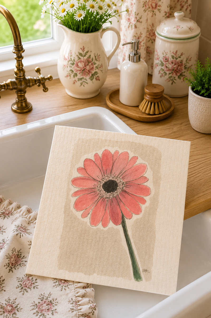 Panno svedese Gerbera