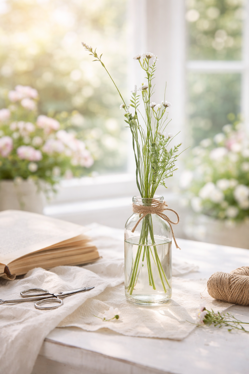 Fiore Artificiale Bianco 78 cm IB Laursen