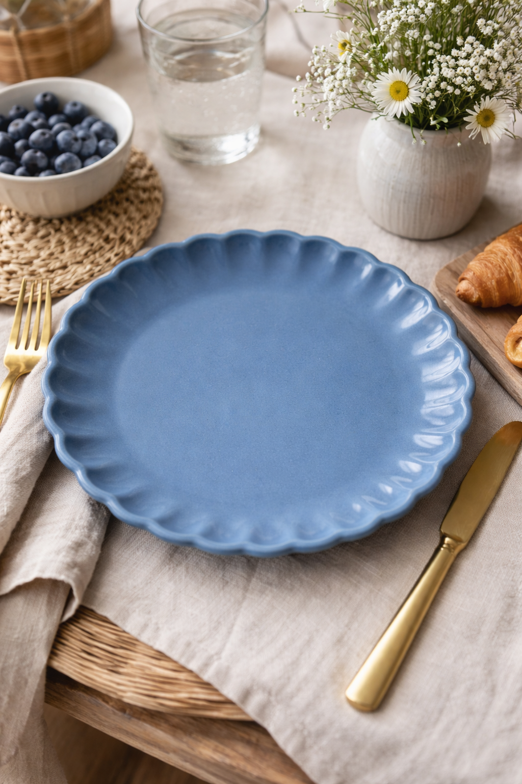 Piatto Mynte Blue Belle 19,5 cm IB Laursen