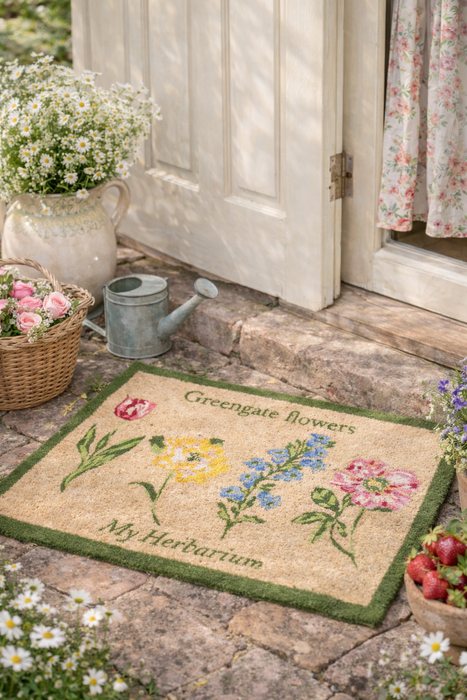 Zerbino Agnes White GreenGate 40x60 cm in cocco