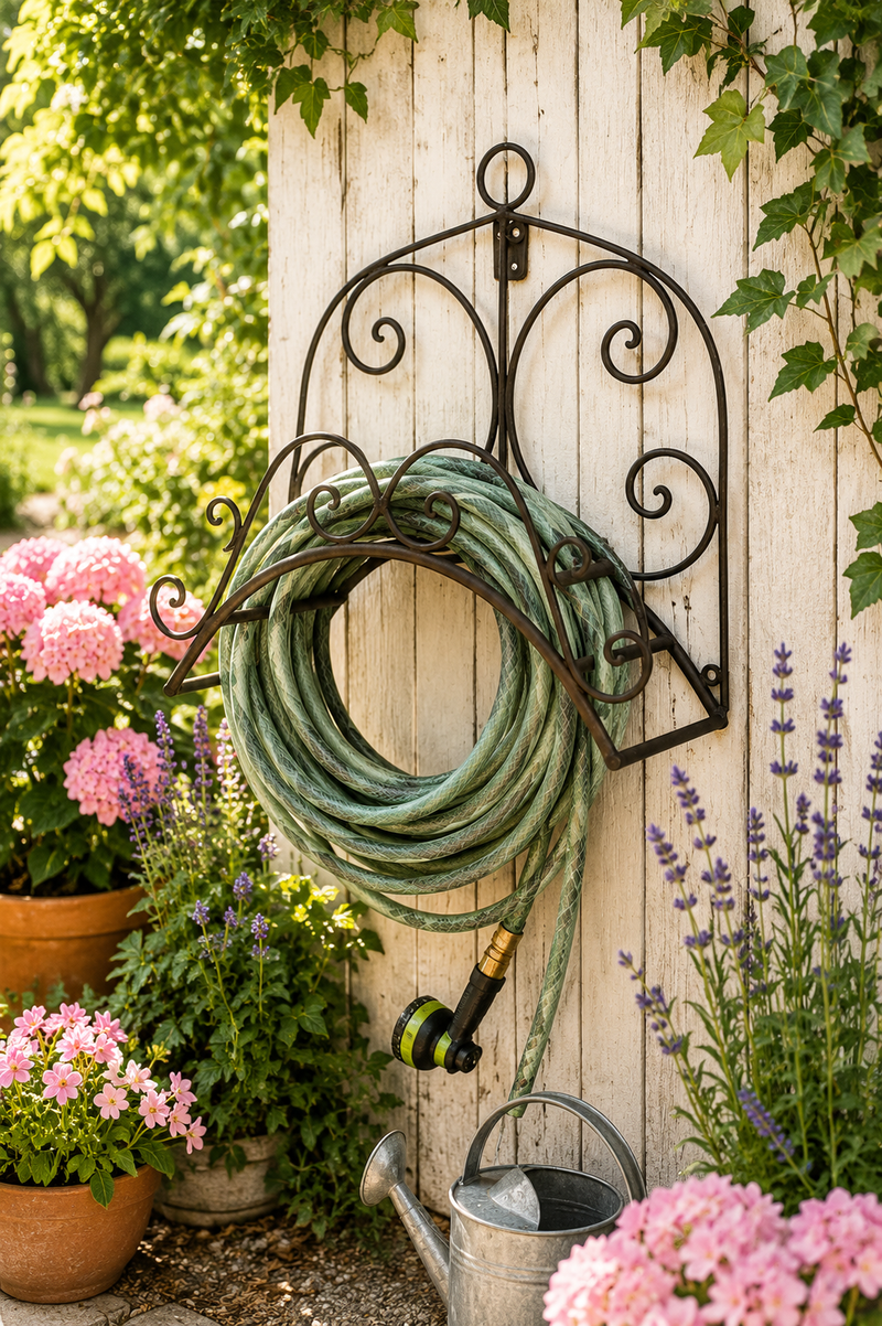 Portatubo da Giardino in Metallo 36 cm