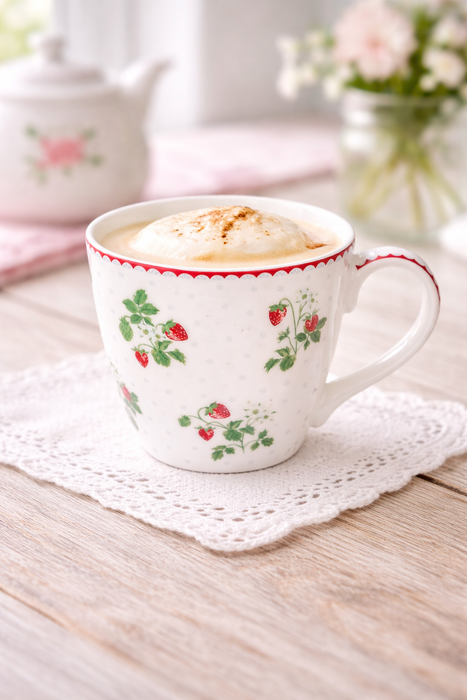 Tazza GreenGate Berry White 300 ml