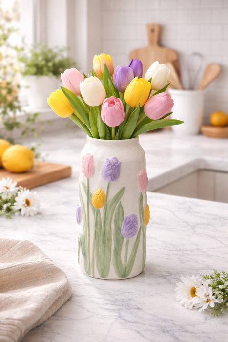 Vaso Tulipani Cilindro H30 cm Edg