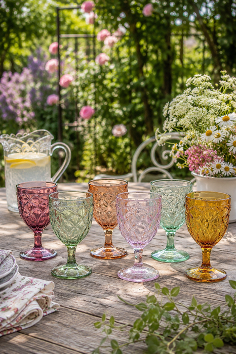 Set 6 Calici Colorati Saint Emilion Chic Antique