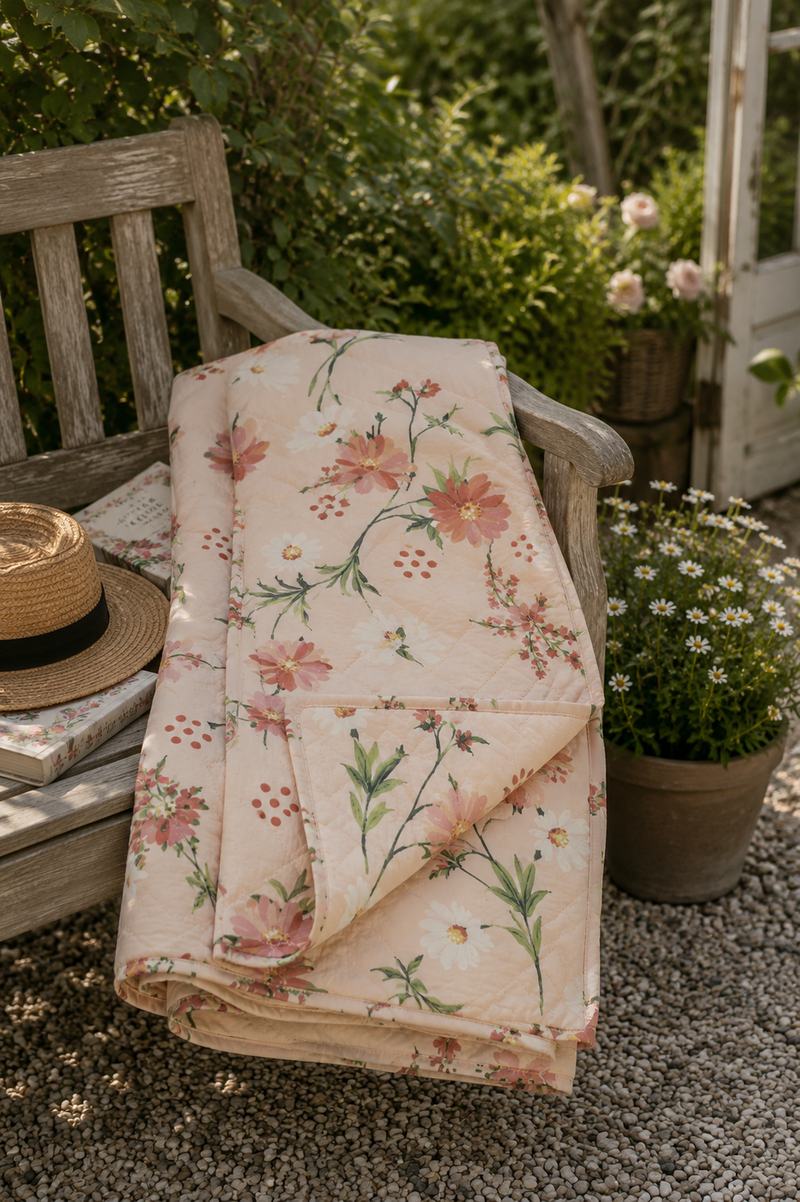 Trapuntina Floreale Chic Antique 180x130 cm