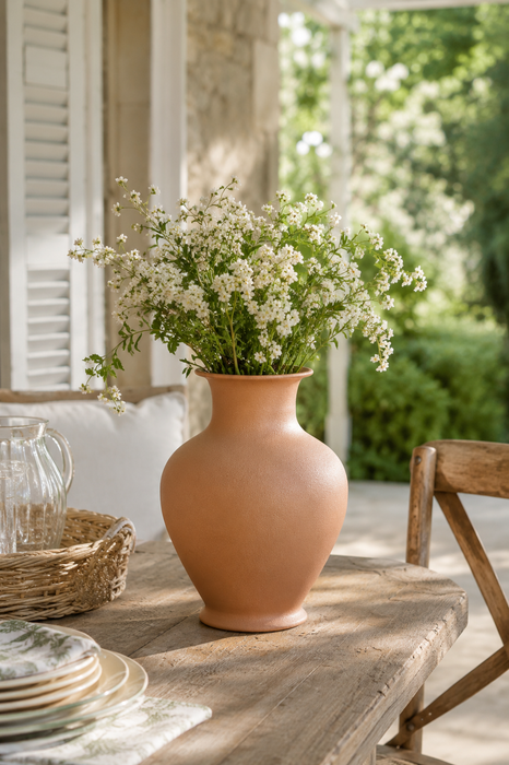 Vaso Decorativo Emma Blanc Mariclò in Metallo