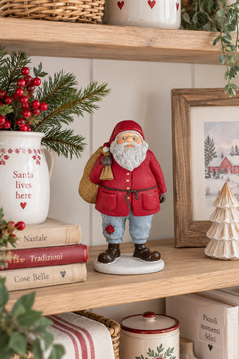 Babbo Natale Jules in poliresina – IB Laursen