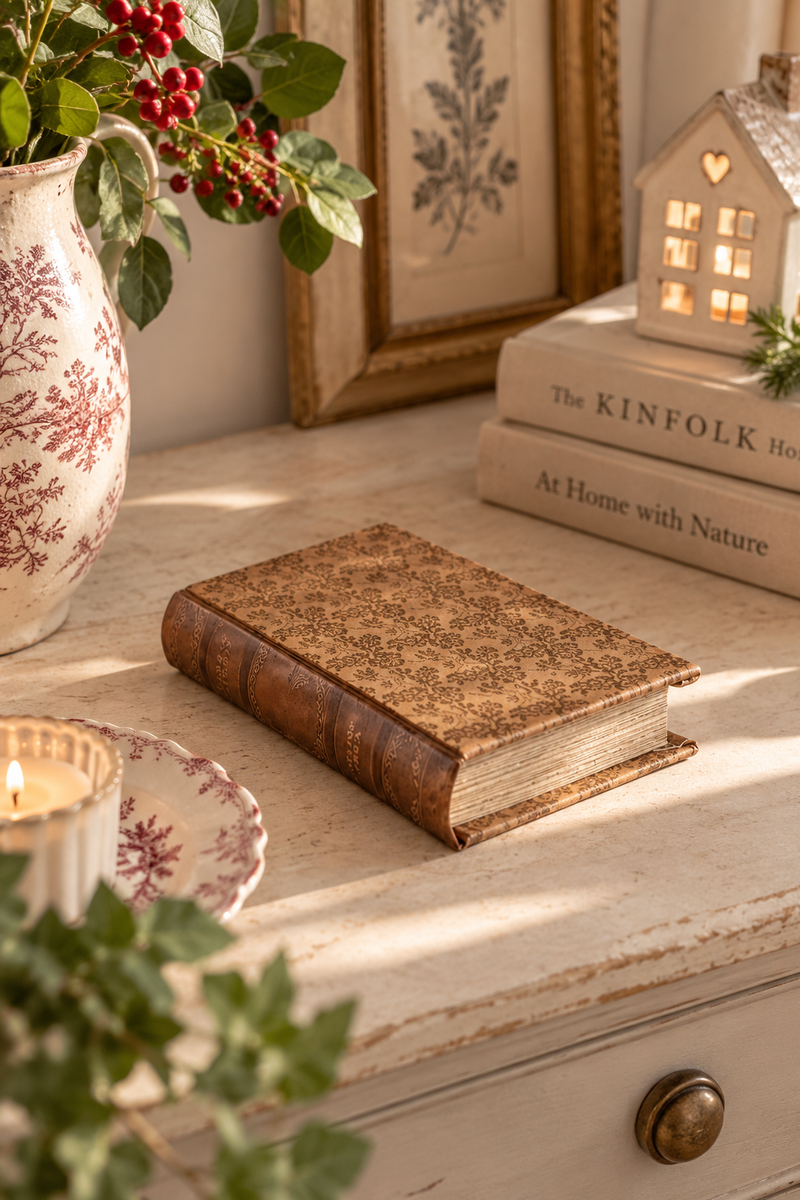 Libro contenitore decorativo Saga 13 x 4 x H17 cm