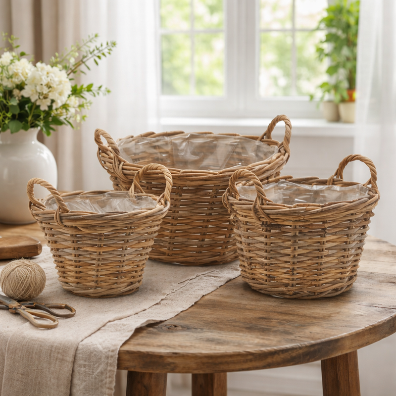 Cesto in rattan Edg