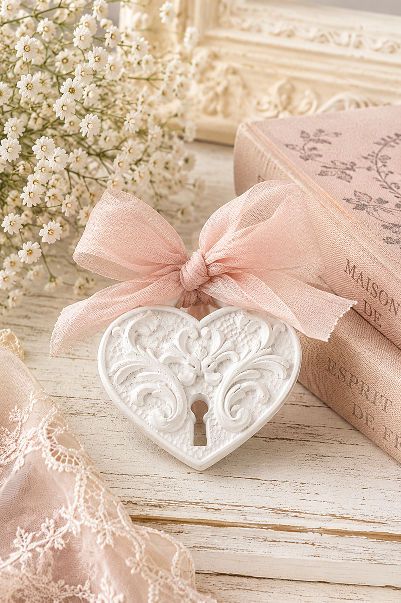 Gessetto Lucchetto Cuore Mathilde M Secret de Santal