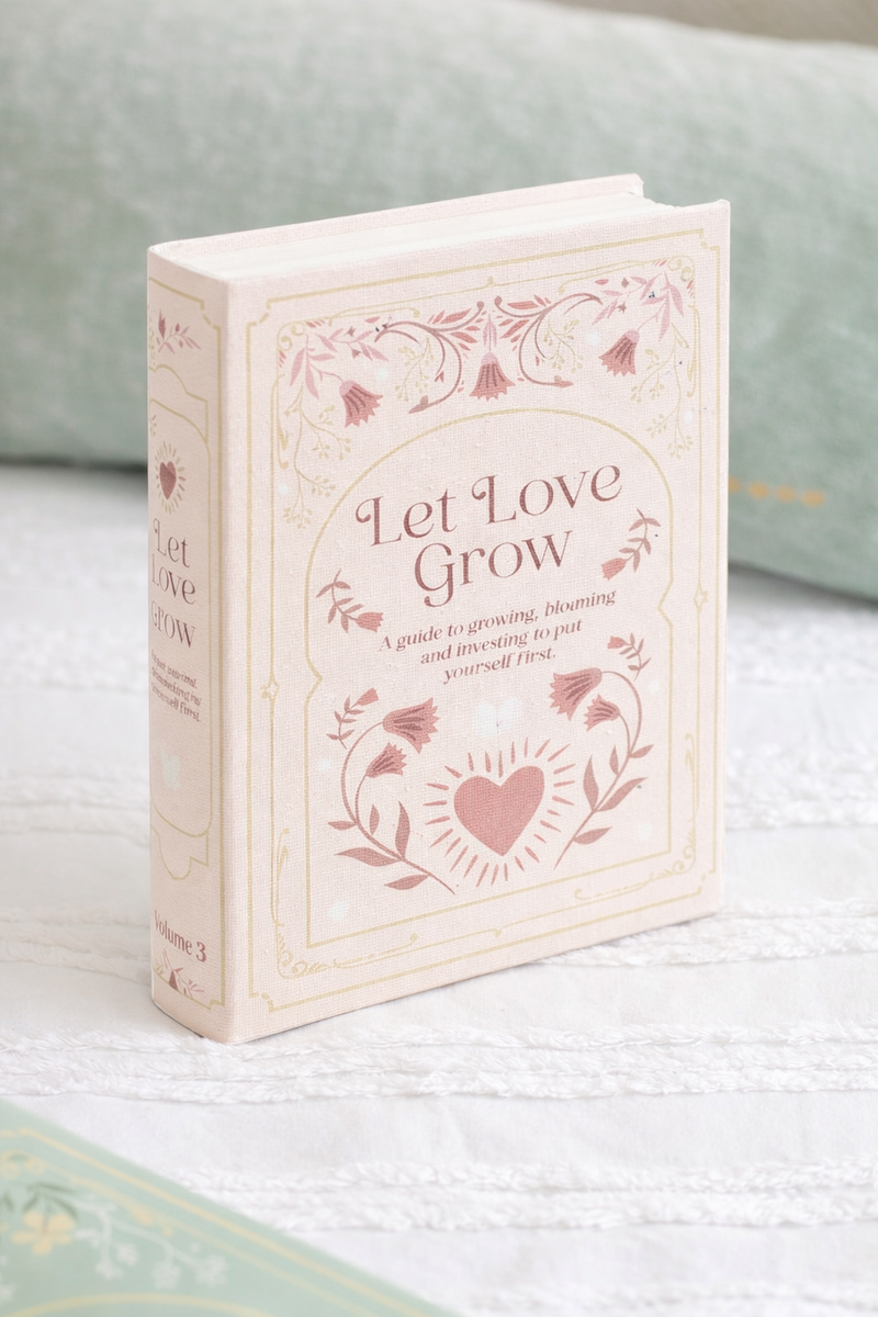 Scatola a forma di Libro Let Love Grow