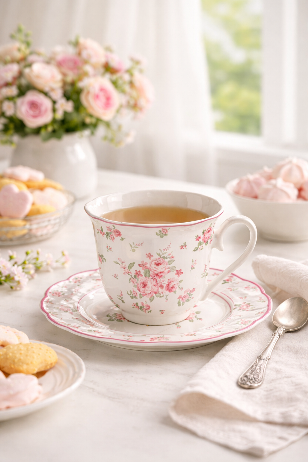 Tazza con Piattino Bella 300 ml  Isabel Rose
