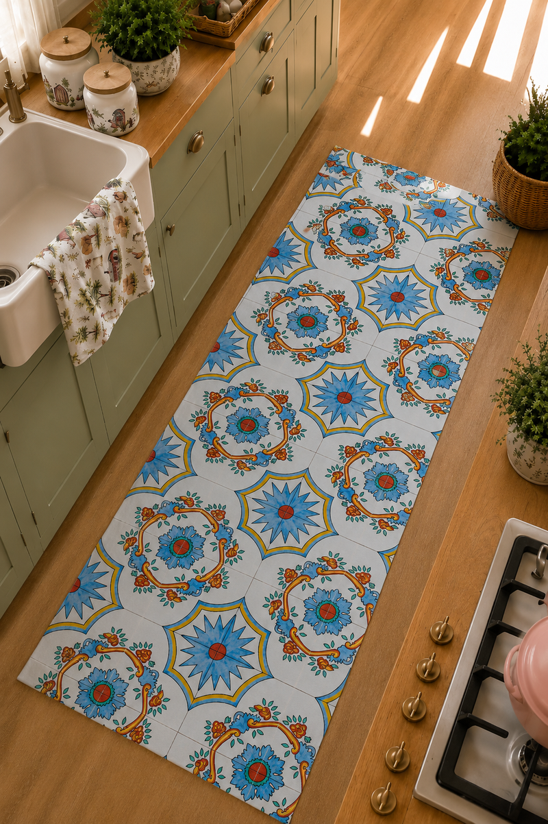 Tappeto in Vinile Su Misura Made in Italy Ceramiche del Sud