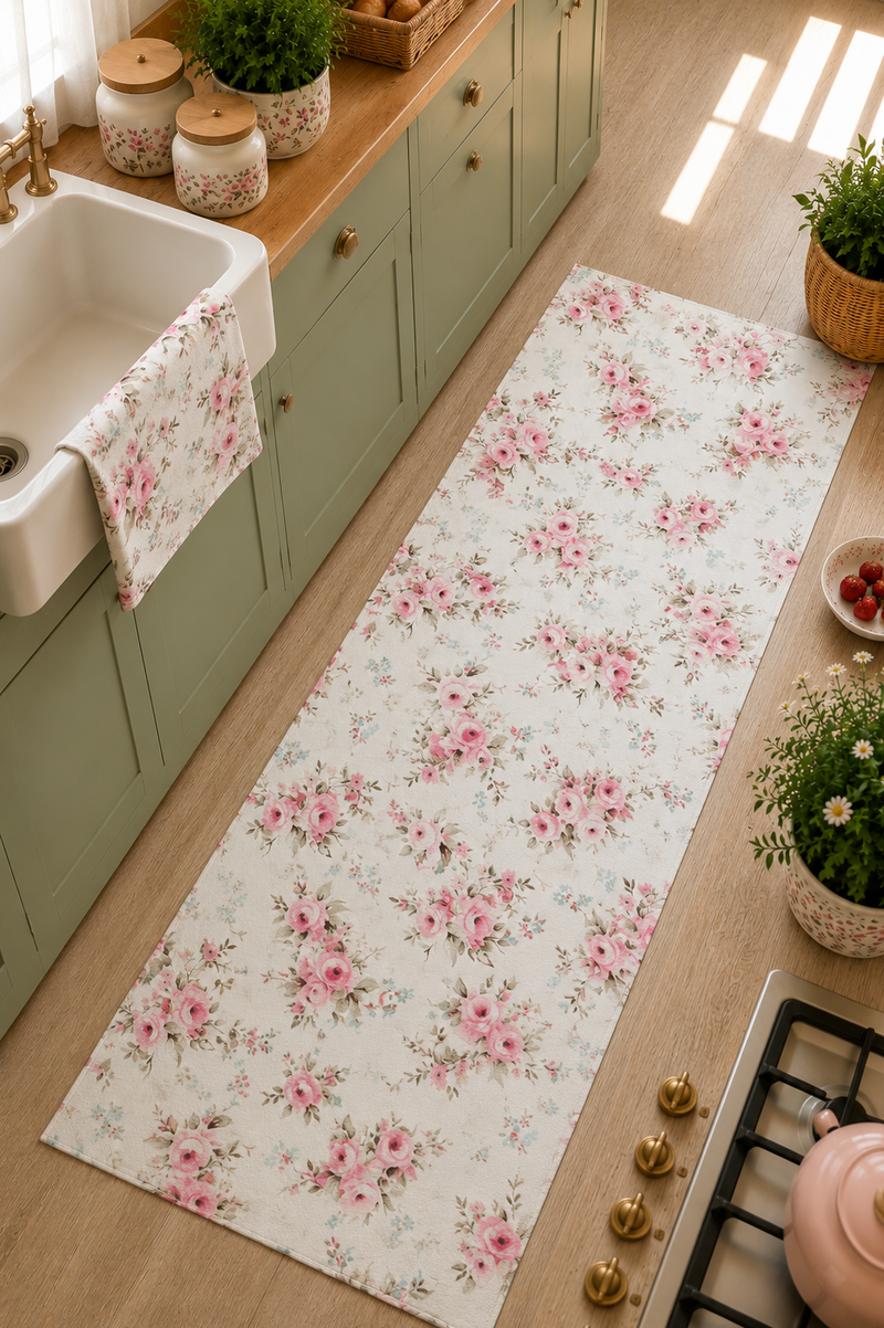 Tapis en vinyle personnalisé - Rosalia