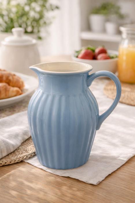 Brocca in ceramica 1,7 ltr Mynte  Blue Bell Ib Laursen