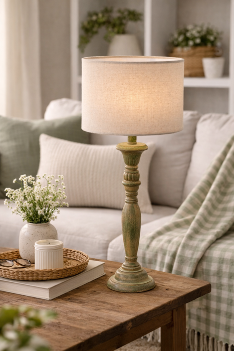 Lampada da Tavolo Flower Garden Nuvole di Stoffa