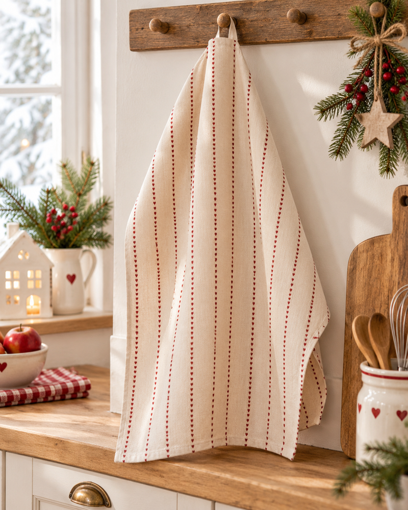 Strofinaccio Valentina Ib laursen 50x70 cm in 100% Cotone