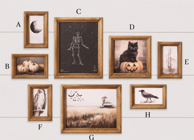 Quadro Autunnale Vintage da Parete