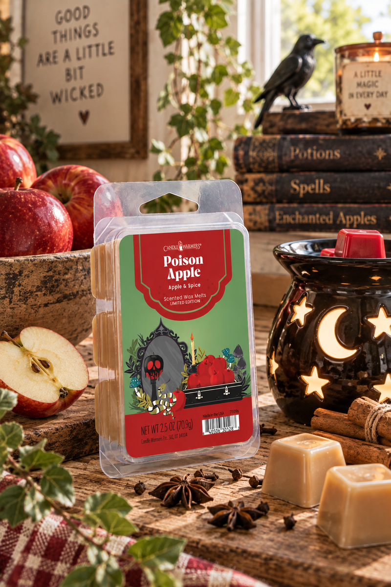 Cera Profumata Poison Apple Mela & Spezie – Candle Warmers 70 g