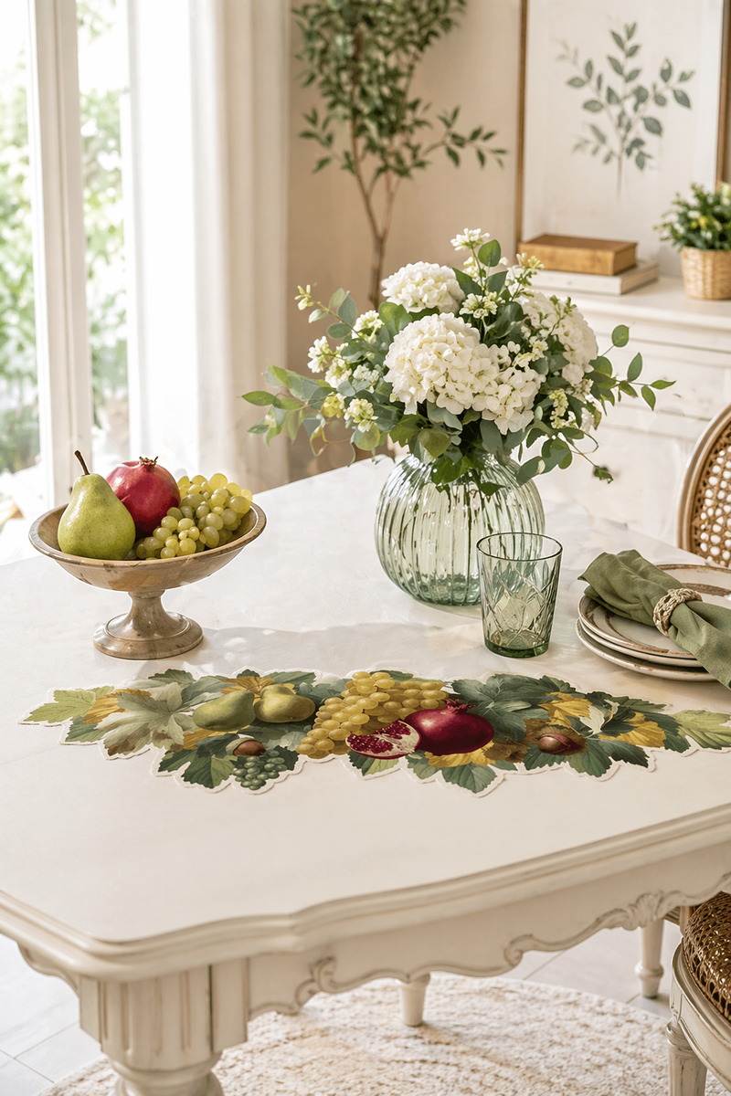 Centrotavola Runner in Vinile 120x40 cm  Blanc Mariclò