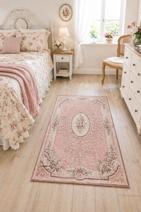 Tappeto cipria 85 x 150 cm Nuvole di Stoffa