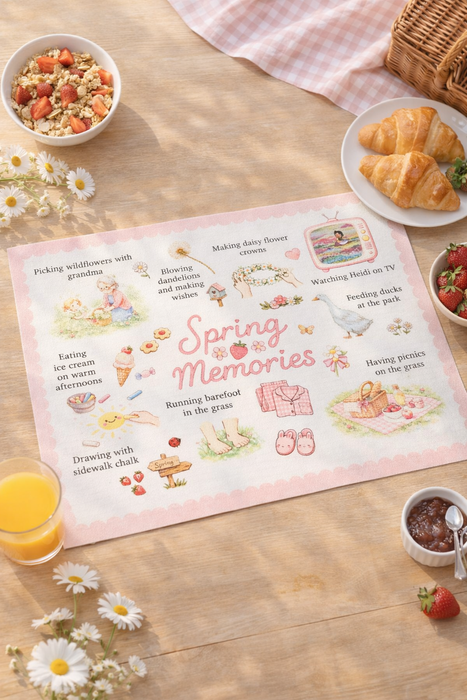 Tovaglietta in Vinile “Spring Memories”