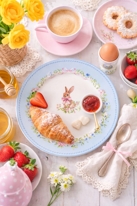 Piatto Dessert 19 cm Easter Joy Bunny Isabelle Rose