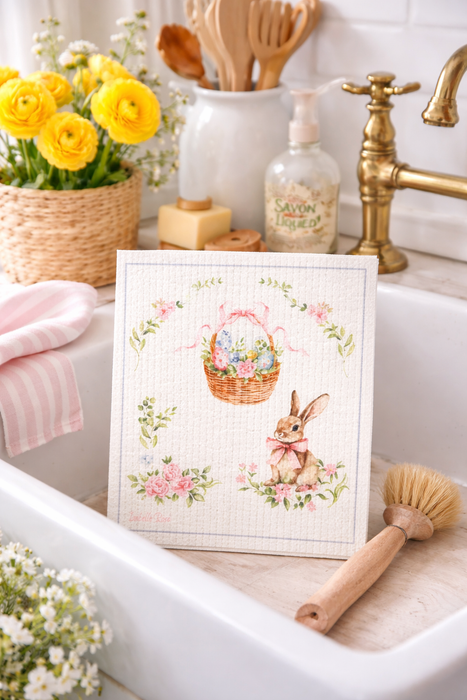 Panno Svedese 17x20 cm Easter Isabelle Rose