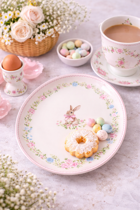 Piatto da Portata 20 cm Easter Joy Rabbit Isabelle Rose
