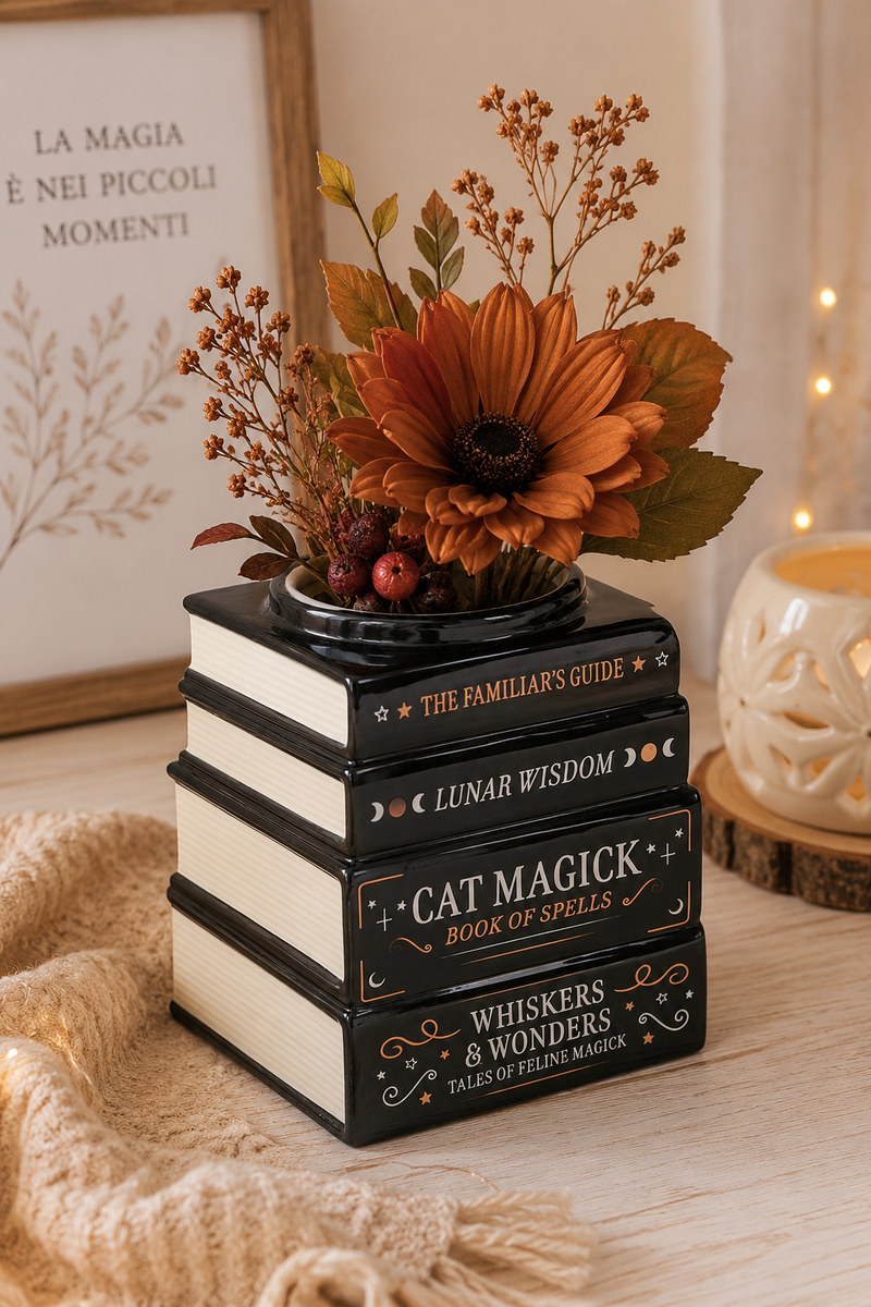 Vaso decorativo Pila di Libri