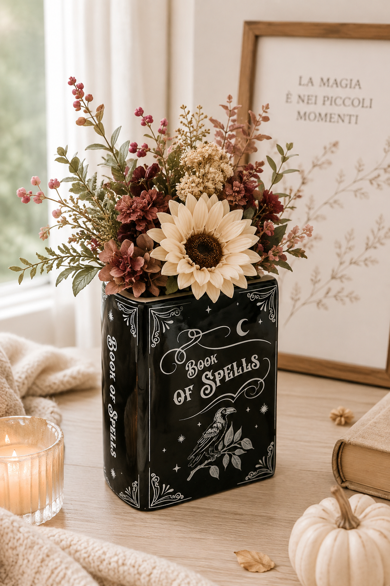 Vaso decorativo Libro degli Incantesimi