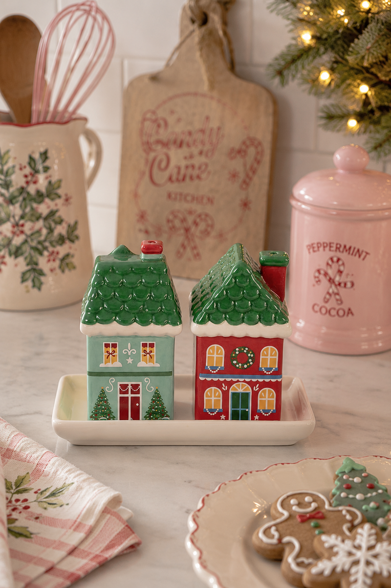 Set Sale e Pepe Casette di Natale