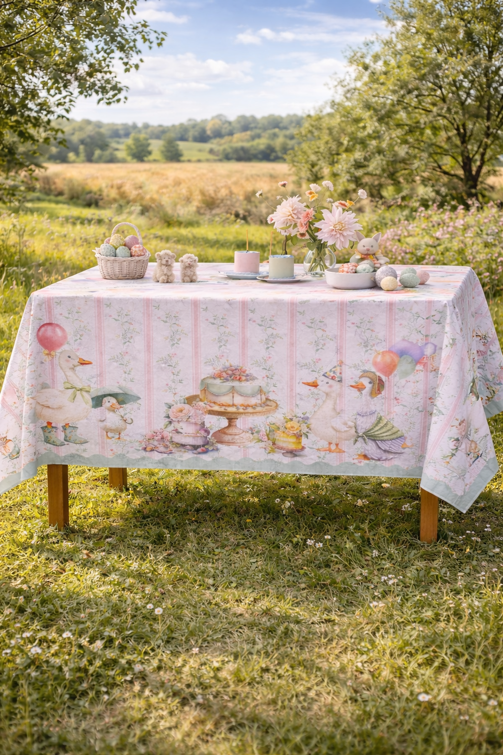 Tovaglia in Cotone “Paperina” 155x360 cm