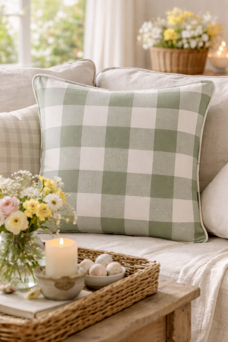 Cuscino Verde Bolgheri Blanc Mariclò