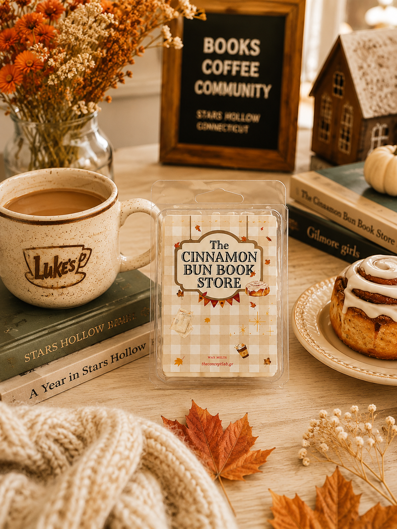 Cera profumata autunnale -  The Cinnamon Bun Bookstore