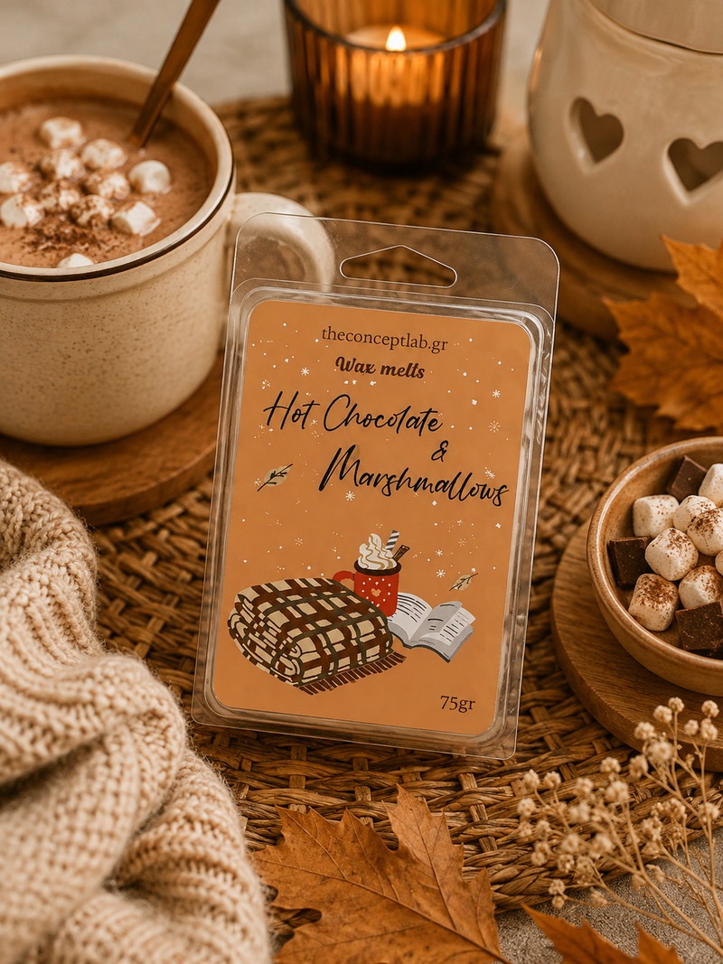 Cera profumata autunnale - Hot chocolate & marshmallows