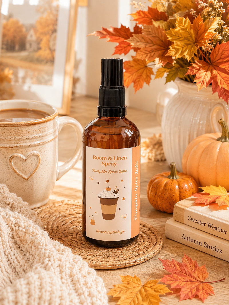 Spray Ambiente e Tessuti Pumpkin Spice Latte – 100 ml