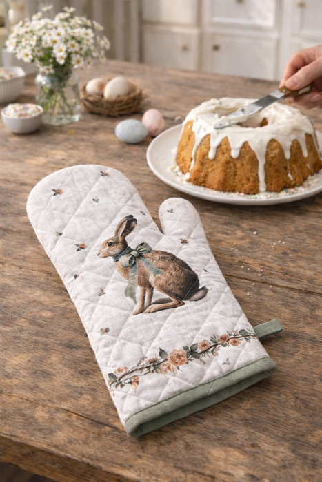 Guanto da forno Clayre & Eef con coniglio