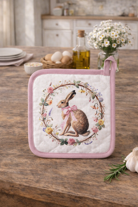 Presina Clayre & Eef con coniglietto rosa – 20×20 cm